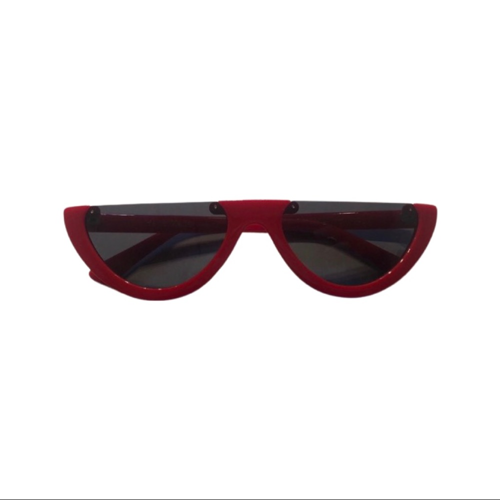 Red Frame Sunglasses